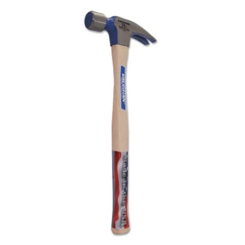 Vaughan 18-in Framing Rip Hammer w/ Milled Face & Hickory Handle, 1.75 lb Head