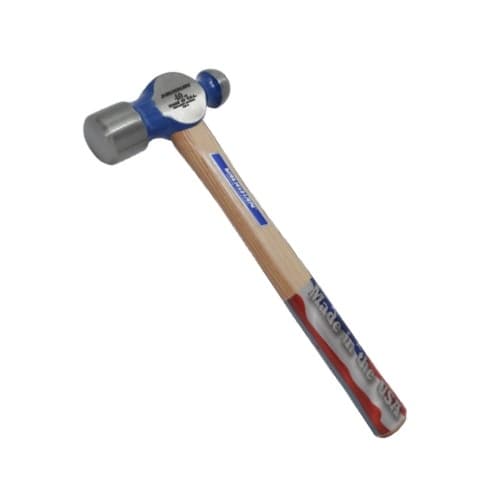 16-in Ball Pein Hammer w/ Hickory Handle, 2.5 lb Head