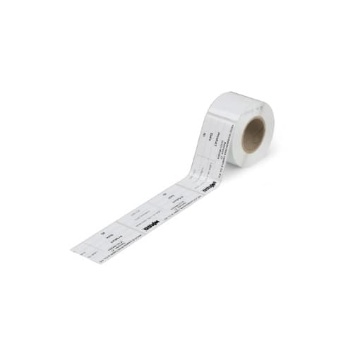 33mm x 70mm Type Labels, White