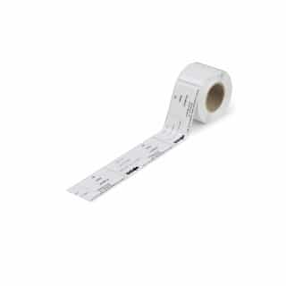 Wago 44mm x 99mm Type Labels, White