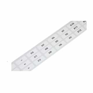 Wago 9.5mm x 25mm Labels for Smart Printer, White