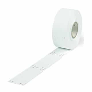 Cable Tie Marker for Smart Printer, 100 x 15 mm, White