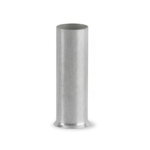 Uninsulated Ferrule Sleeve, 0.98-in, 25 mm/ 4 AWG