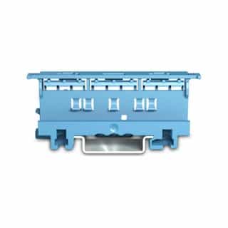 Wago 4 mm Mounting Carrier for 221 Series Lever-Nuts, Blue
