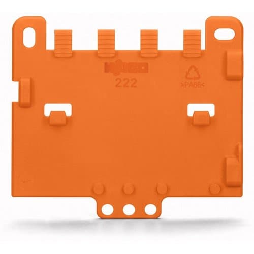 Wago Strain Relief Plate for 221 and 222 Series Mounting Carrier