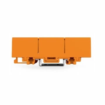 Pushwire Mounting Carrier for Singe and Double Row Connectors, Orange