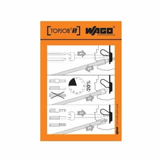 Wago Operating Instructions Sticker, 2001/2002/2004/2006/2010/2016 Series
