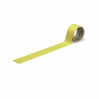 8mm x 20mm Labels for TP Printer, Yellow
