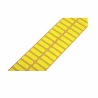 7mm x 20mm Textile Labels for Smart Printer, Yellow