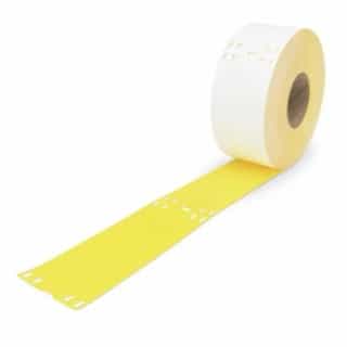 Cable Tie Marker for Smart Printer, 100 x 15 mm, Yellow