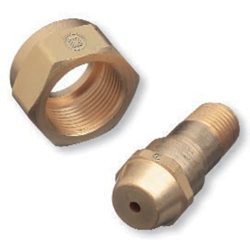 Western CGA-520 Acetylene Brass Regulator Inlet Nipple
