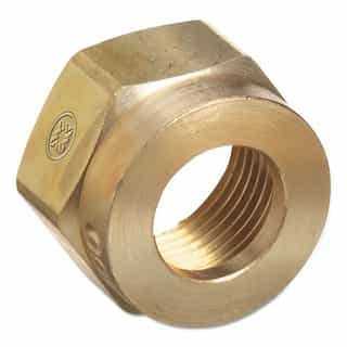 Regulator Inlet Nut, Brass, CGA-200