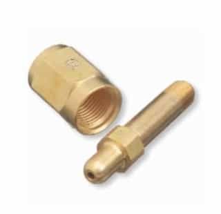 3-in  Brass CGA-347 Regulator Inlet Nipples