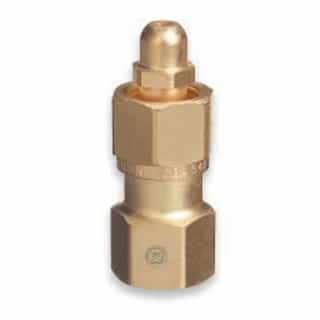 Western CGA-540 Brass Cylinder Adaptor