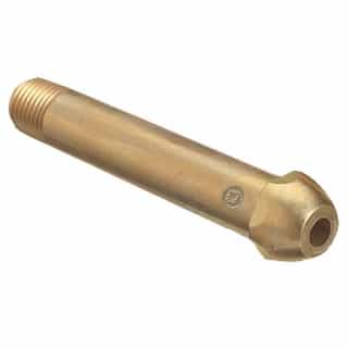 CGA-540 Oxygen Brass Hand Tight Regulator Inlet Nipple