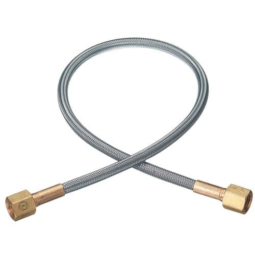 Western 1/4"x 3" Female Stainless Steel Flexible Pigtail