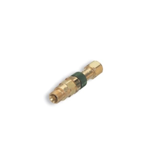 Western Male Plug Brass Inert Gas/Oxygen Quick Connect Component