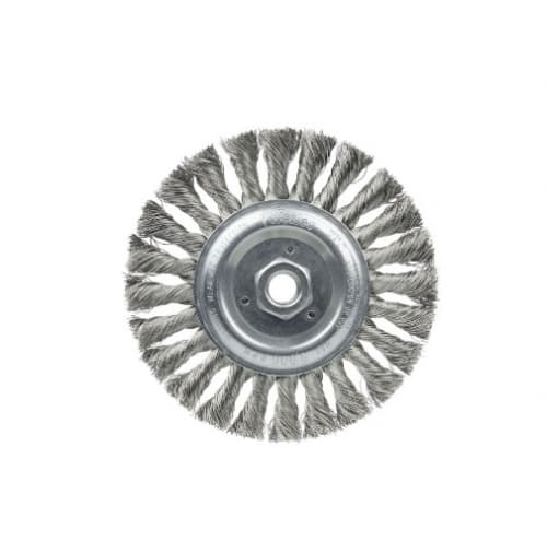3-in Stem Mounted Crimped Wire Wheel