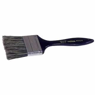 Disposable Grey China Bristle Black Plastic Brush, 2''