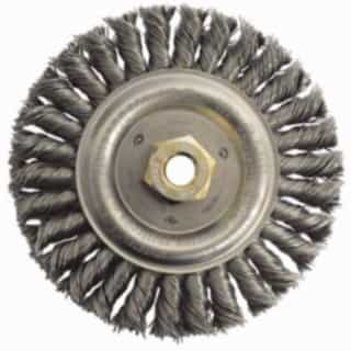 Weiler Carbon Steel Stringer Bead Wheel, 9000 RPM
