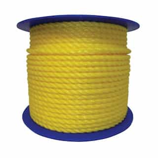 .87-in X 600-ft Monofilament Poly Rope, Yellow