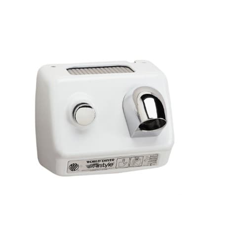 2300W AirStyle Hair Dryer, 115V, White