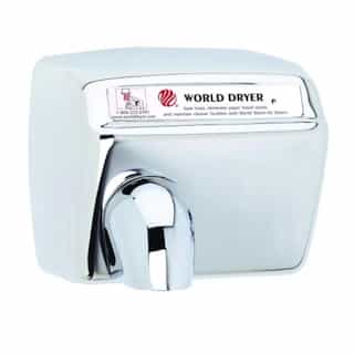 2300W Automatic Model XA Hand Dryer, 115V, Stainless Steel, Polished