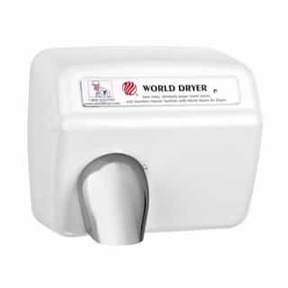 2300W Automatic Model XA Hand Dryer, 115V, Stamped Steel, White