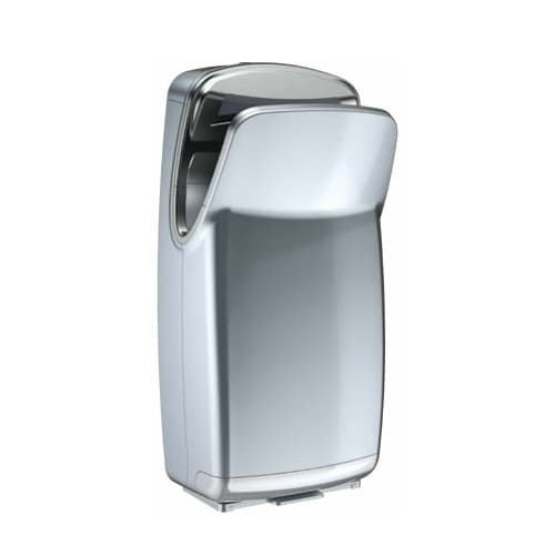1200W VMAX High Dryer, High Impact ABS, Wall Mounted, Silver Finish