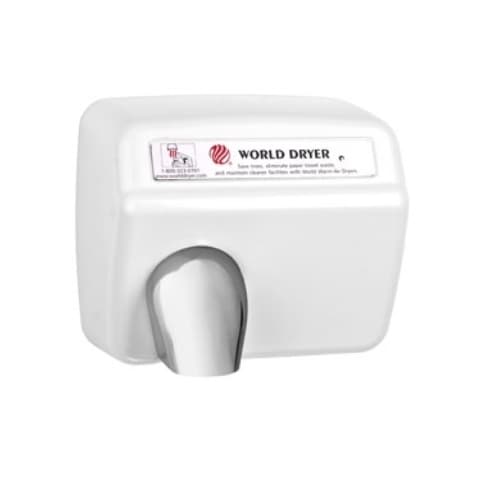 World Dryer 2300W Standard Hand Dryer, 230V 