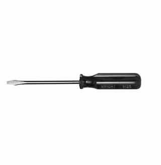 Wright .25-in Square Shank Screwdriver, Slotted Tip, Black