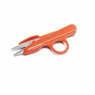Wiss 4.75-in Quick-Clip Blunt Point Nippers, Orange