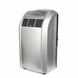 15.5-in 1000W Portable Air Conditioner, 12000 BTU/H, 115V, Silver