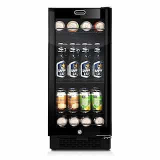100W Beverage Cooler, 80-Can, 115V, Black