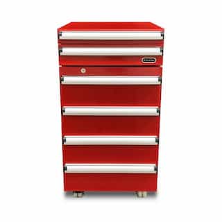 60W Tool Box Refrigerator, 115V, Red