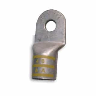 Copper Power Lug, Extreme Duty, 4/0 AWG, 5/16-in Stud