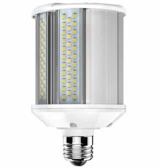 20W LED Corn Bulb, 100W HID Retrofit, E26, 3000 lm, 100V-277V, 5000K