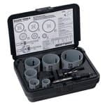 Klein Tools 8-Piece Electrician's Hole Saw Kit