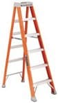 Louisville Ladder Flat Run Shape Fiberglass Advent Step Ladder
