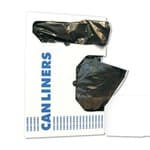 Boardwalk Black Linear Low-Density Can Liners w/ 8 to 10 Gal Capacity