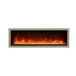 Remii 32-in Surround for WM Series Clean Face Electric Fireplace, Bronze