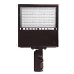 EnVision 60/80/100W Area Light w/ Slip Fitter, 120V-277V, Selectable CCT, BRZ
