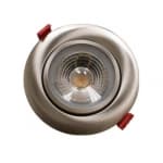 EnVision 4-in 12W SnapTrim Downlight, Gimbal, Round, 120V, Selectable CCT, NKL