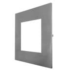 EnVision 4-in Trim for SL-PNL Series Downlights, Square, Brushed Nickel