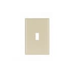 Eaton Wiring 1-Gang Thermoset Toggle Switch Wall Plate, Oversize, Light Almond