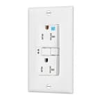 Eaton Wiring 20 Amp Tamper & Weather Resistant GFCI Receptacle Outlet, White