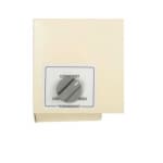 King Electric Built-In Thermostat for KCV Heater, Left Side, Single Pole, White