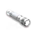 Silver Bullet Flashlight w/Car Charger, 300 lm, Aluminum