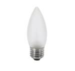 Satco 4.5W LED B11 Bulb, Dimmable, E26, 330 lm, 120V, 2700K, Frosted