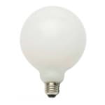 TCP Lighting 4.5W LED G40 Bulb, Dimmable, E26, 450 lm, 120V, 2700K, Frosted